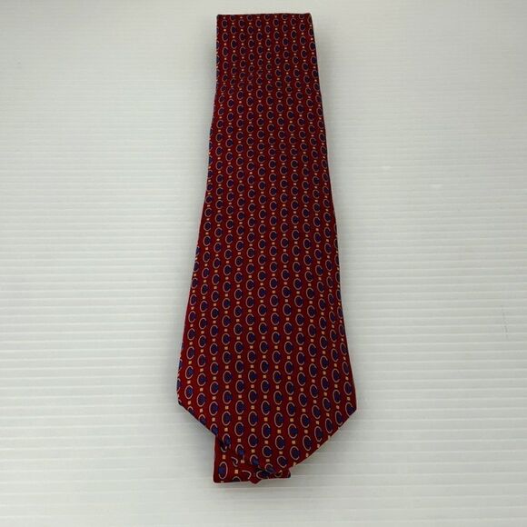 Van Heusen Mens Red Business Tie (E3) - Picture 1 of 5
